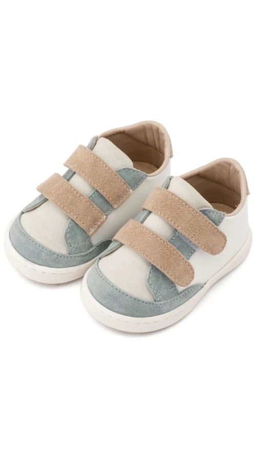 Τρίχρωμο Sneakers Διπλή Μπαρέτα Χρατς PRI21253