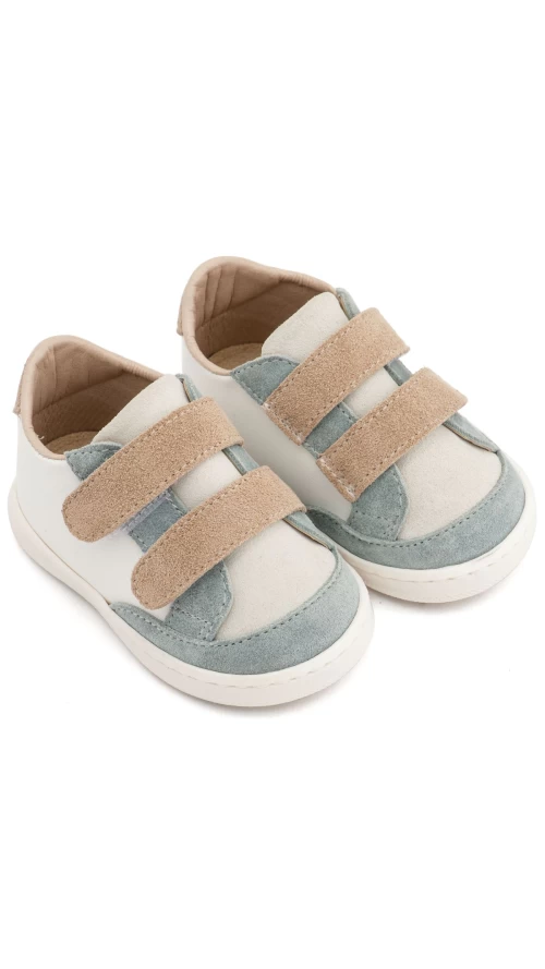 Τρίχρωμο Sneakers Διπλή Μπαρέτα Χρατς PRI21253