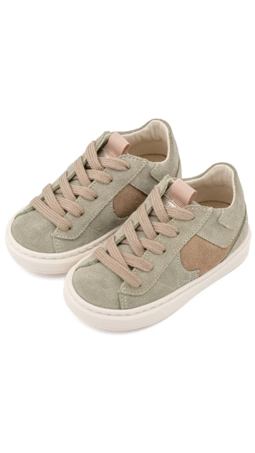 Δίχρωμο Sneaker Δετό EXC80027