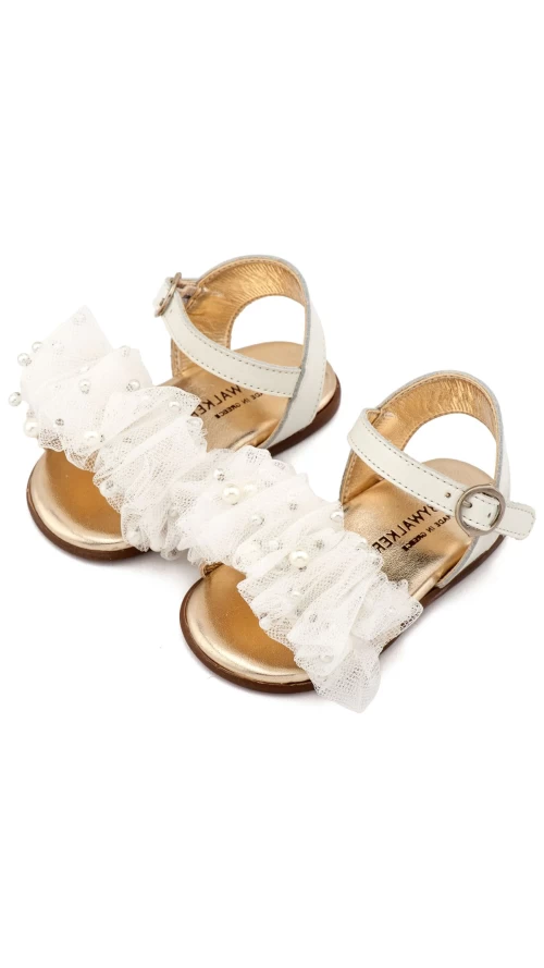 Πέδιλο με Χειροποίητο Διακοσμητικό απο Τούλι 6