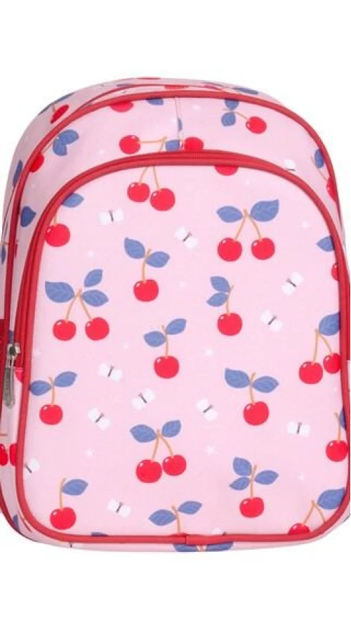 A Little Lovely Company Παιδική Τσάντα Πλάτης Cherries 16L5