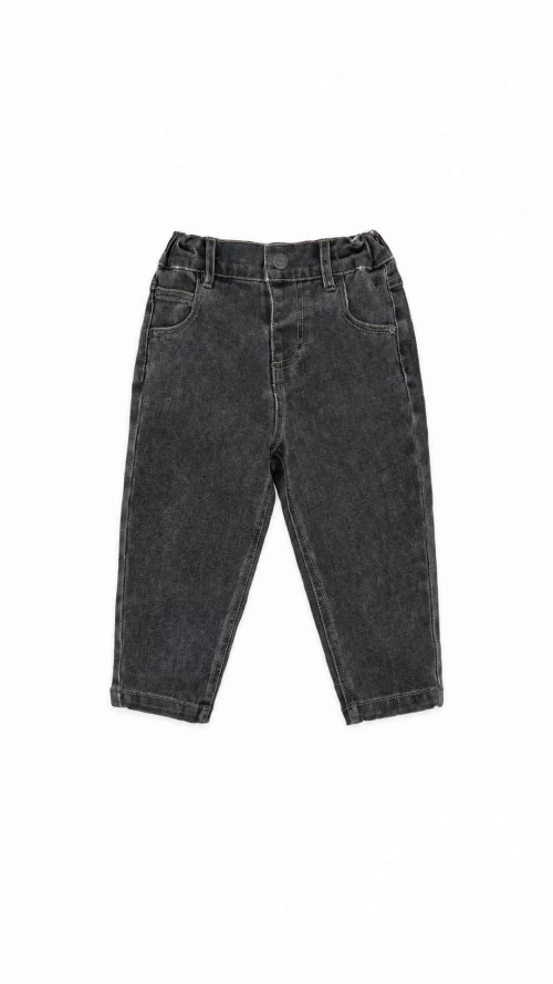 Denim Grey Γκρι Παιδικό Τζιν Παντελόνι7